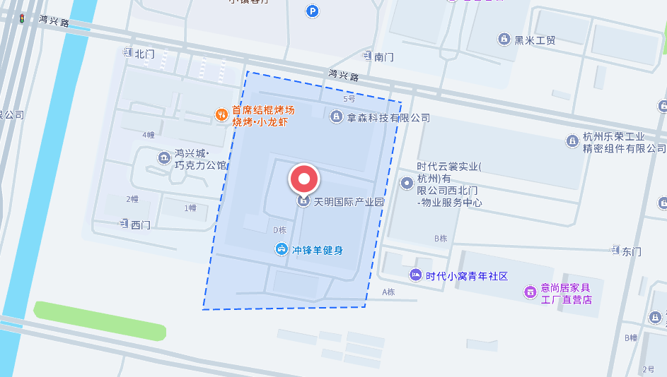 天明国际产业园地图